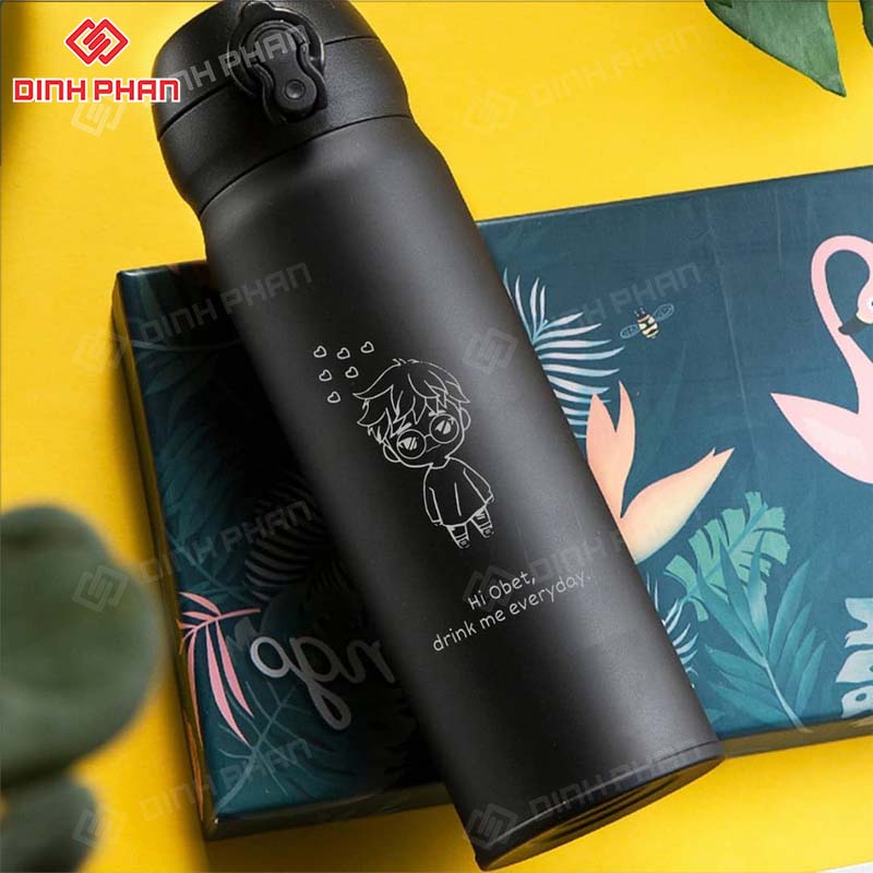 In UV trên bình giữ nhiệt