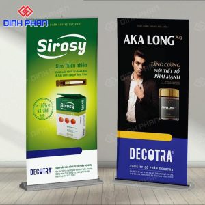 Standee quảng cáo cho sản phẩm