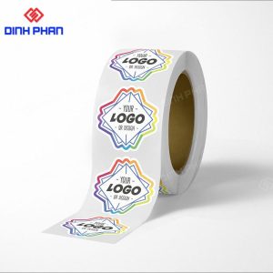 in tem nhãn cuộn đẹp