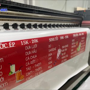 in uv cuộn quán nước