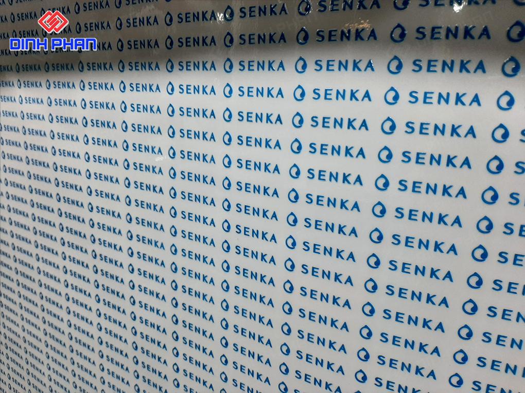 In UV DTF Bao Bi San Pham Senka